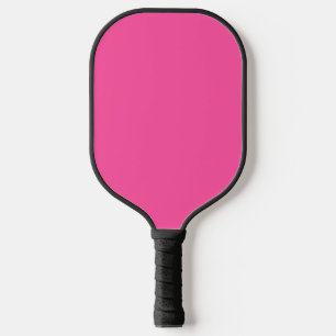 Brilliant rose (solid colour) pickleball paddle