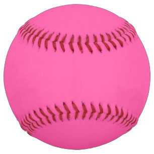 Brilliant rose (solid colour) softball