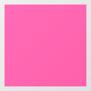 Brilliant rose  (solid colour)  window cling