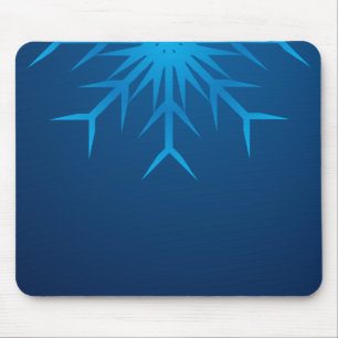 brilliant snowflake mouse mat