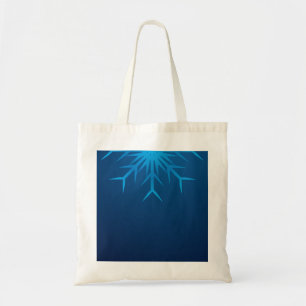 brilliant snowflake tote bag