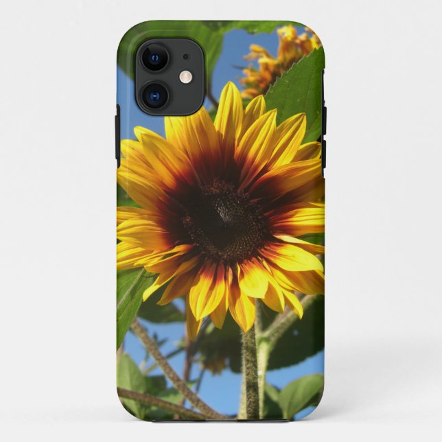 Brilliant Sunflower iPhone Case (Back)