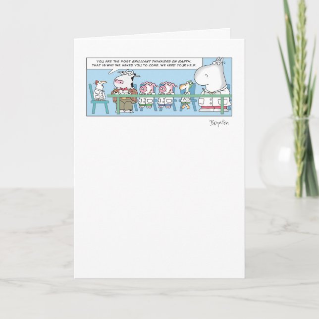 BRILLIANT THINKERS CARD (Front)