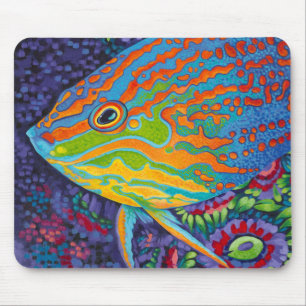 Brilliant Tropical Fish I Mouse Mat