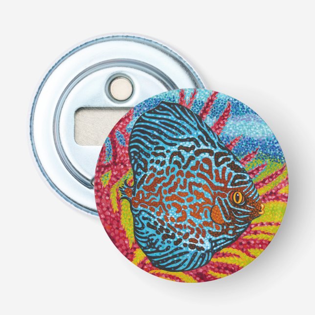 Brilliant Tropical Fish II Bottle Opener (Front)