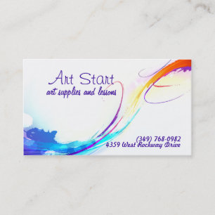 Brilliant Watercolors III Business Card