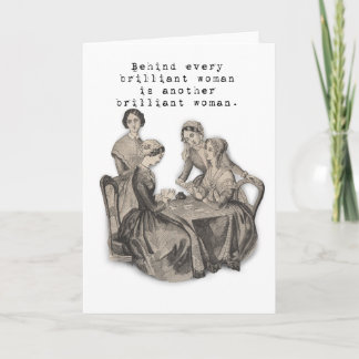Brilliant women card