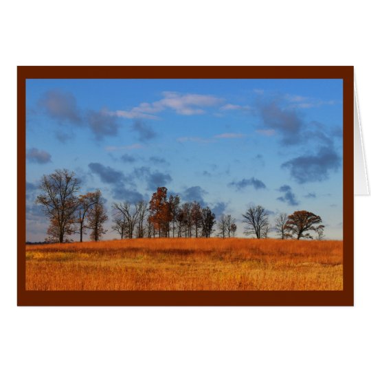 Brilliantly Coloured Scenery Thinking Of You Card
