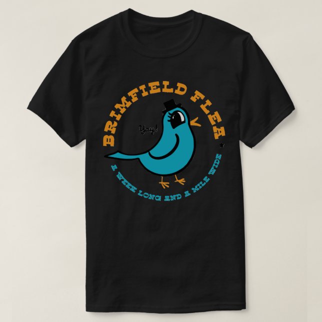 Brimfield Flea Essential T-Shirt (Design Front)
