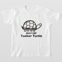 Brimley Buddy Kid's "Colour-Me" T ~ Tucker Turtle