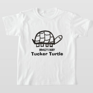 Brimley Buddy Kid's "Colour-Me" T ~ Tucker Turtle T-Shirt
