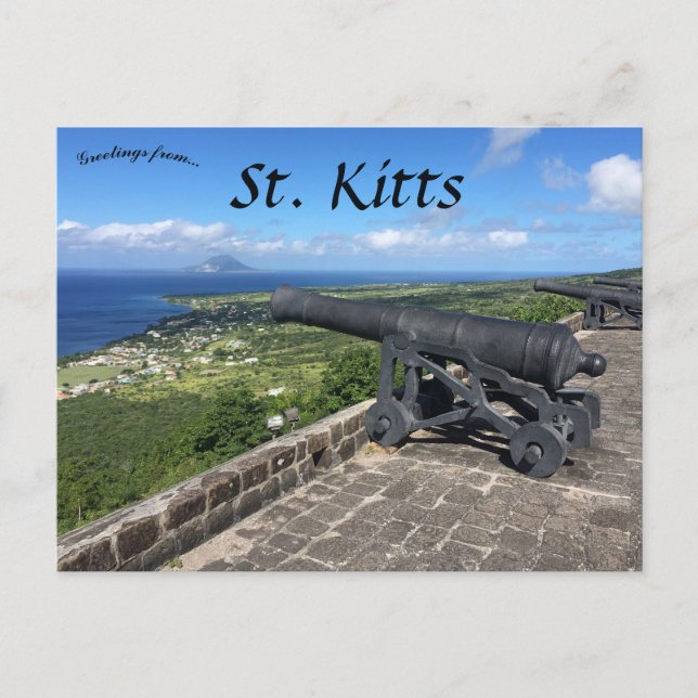 Brimstone Hill Fortress St Kitts Postcard (Front)