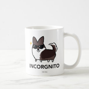 Brindle Cardigan Corgi Incorgnito Mug