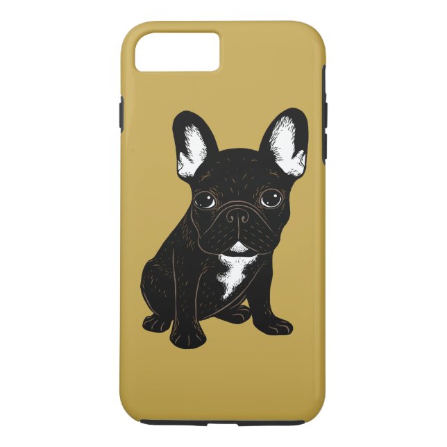 Brindle French Bulldog Case-Mate iPhone Case (Back)