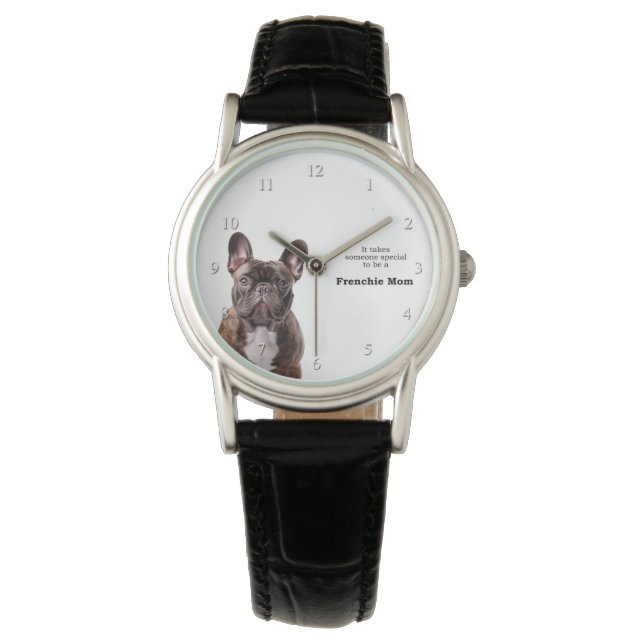 Brindle French Bulldog Mum Watch (Front)