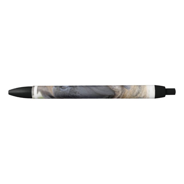 Brindle Mastiff Black Ink Pen (Front)