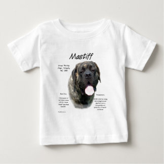 Brindle Mastiff History  Baby T-Shirt