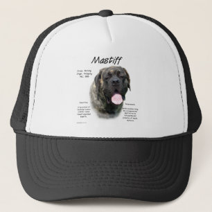 Brindle Mastiff History Trucker Hat