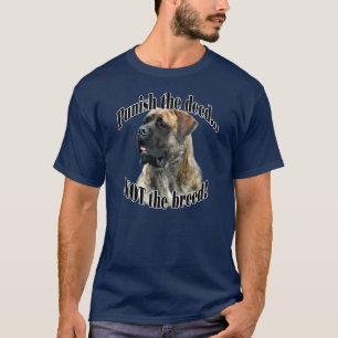 Brindle Mastiff Punish the Deed T-Shirt