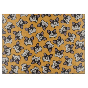 Brindle Pied Frenchie Cutting Board