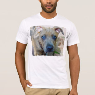 Brindle Pit Bull Puppy by Shirley Taylor T-Shirt