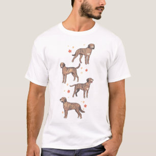 Brindle plott hound dog Delight � Cute Animal Art T-Shirt