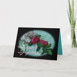 Brindle Rose Spray-customise any occasion Card