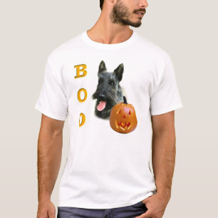 Brindle Scottish Terrier Boo T-Shirt