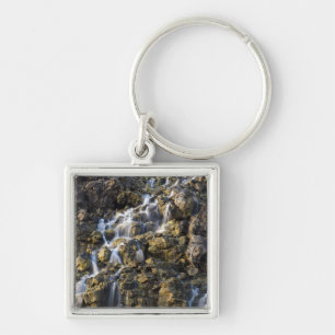 Brine falls from volcanic rock drop off 2 key ring