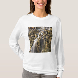 Brine falls from volcanic rock drop off T-Shirt