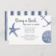 Bring a book and Not a Card