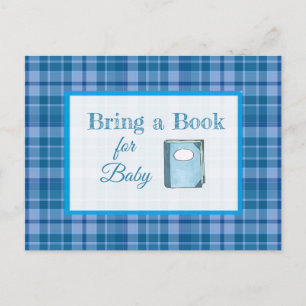 Bring a Book for Baby Baby Shower Card
