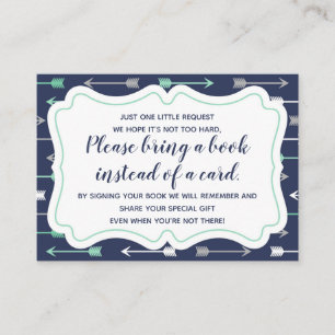 Bring a Book Insert Card