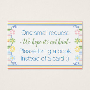 Bring-a-Book "Picnic" Insert Card/Personalise