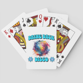 Bring Back Disco Playing Cards
