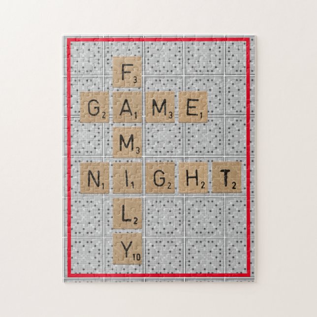 Bring Back Family Game Night Jigsaw Puzzle (Vertical)