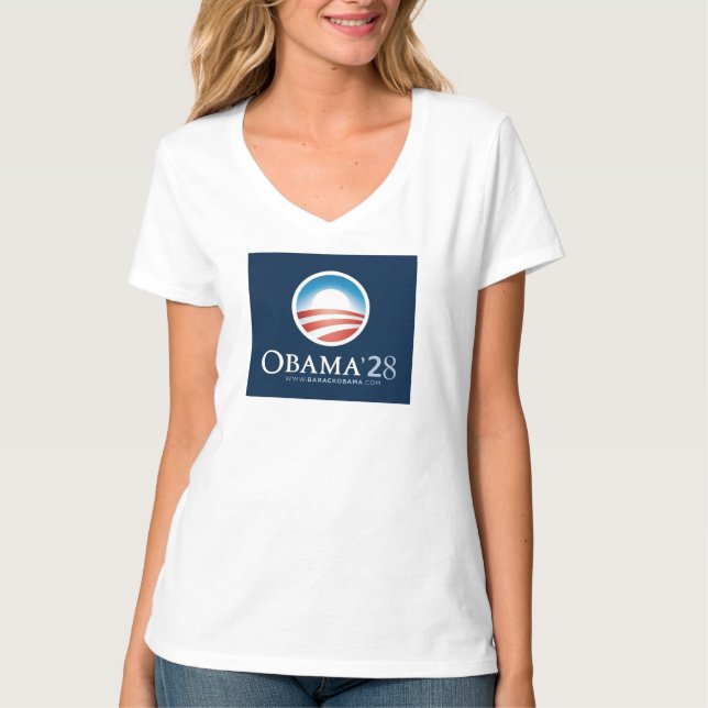 Bring back normality, bring back Obama! Obama 2028 T-Shirt (Front)