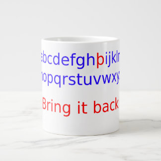 bring back thorn large coffee mug