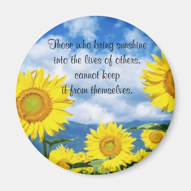 Bring in the Sunshine Magnet (Front)