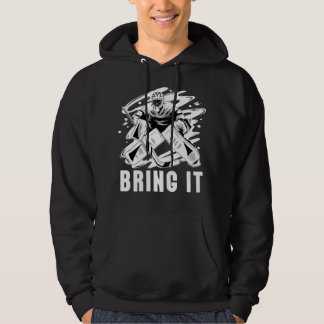 Bring It Goalkeeper Goaltender Defence Ice Hocke Hoodie
