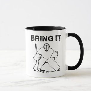Bring It hockey Goalie Mug