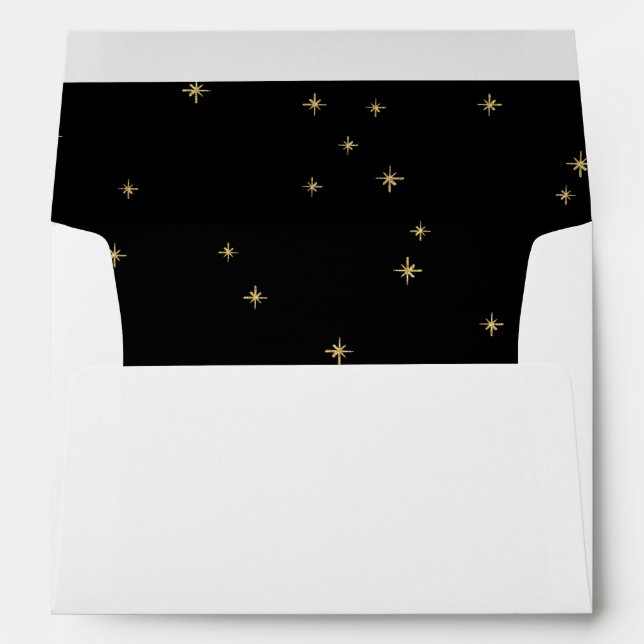 Bring It On New Year Greeting Card Envelope (Back (Bottom))