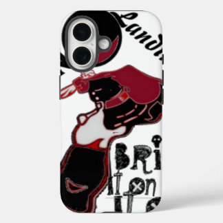 Bring It On – Playful Christmas & Space Mashup iPhone 16 Case