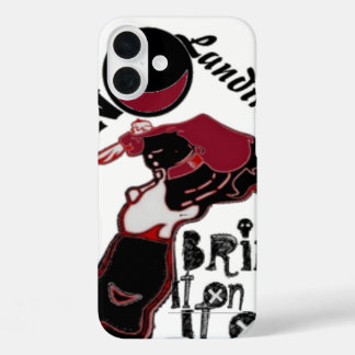 Bring It On – Playful Christmas & Space Mashup iPhone 16 Plus Case
