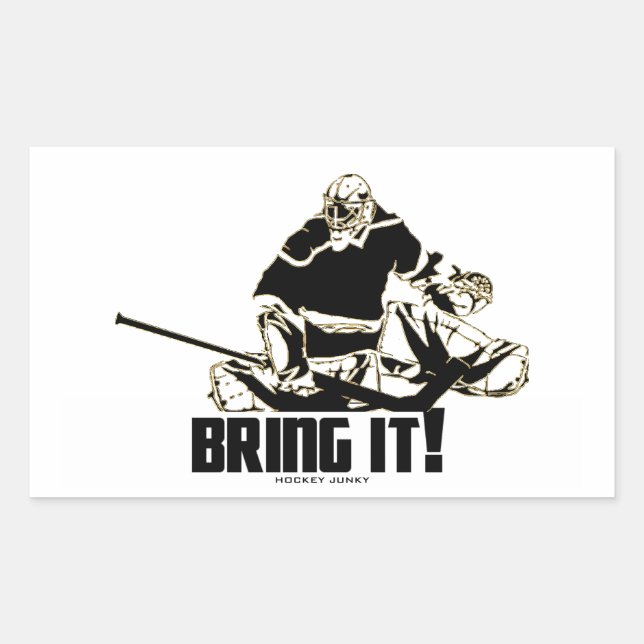BRING IT! RECTANGULAR STICKER (Front)