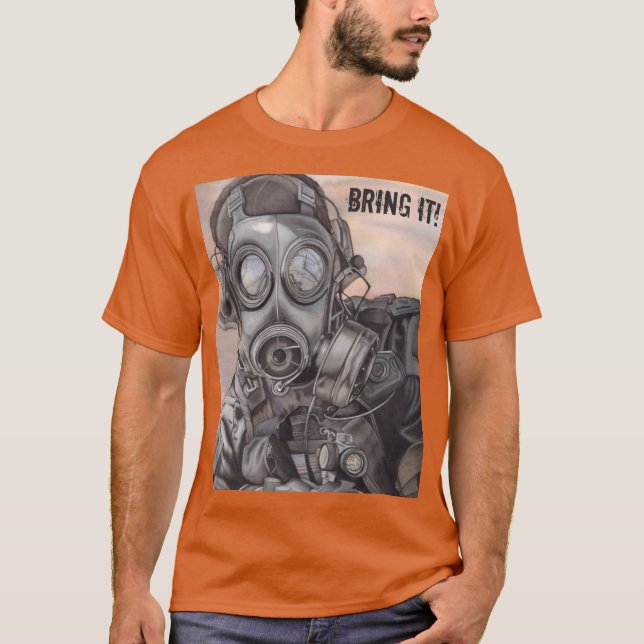 Bring It! Warfare Disaster Prepper Men's T-shirt (Front)