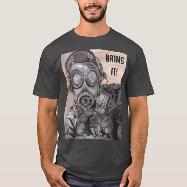 Bring It! Warfare Disaster Prepper Men's T-shirt (Front)