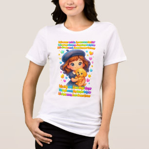 Bring joy, warmth, and brilliance into any space Tri-Blend shirt