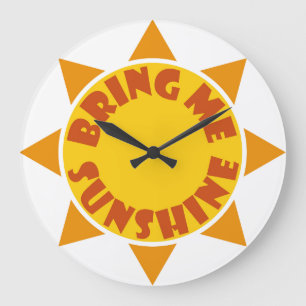 Bring me Sunshine clock