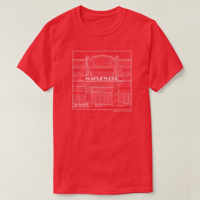 Bring Movies Back to Maplewood T-Shirt (Design Front)